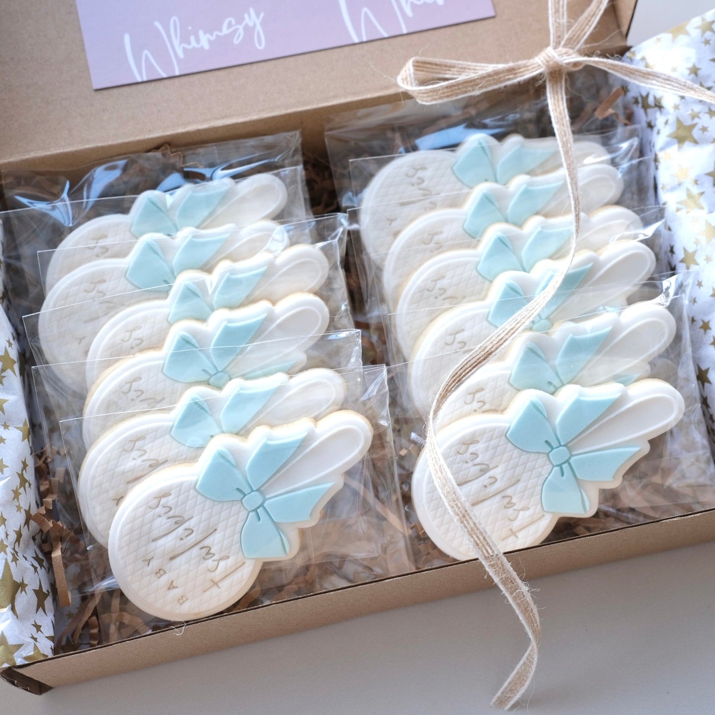 Personalised Baby Rattles 12 Pack - Whimsy Cookie CartWhimsy Cookie CartPersonalised Baby Rattles 12 Pack