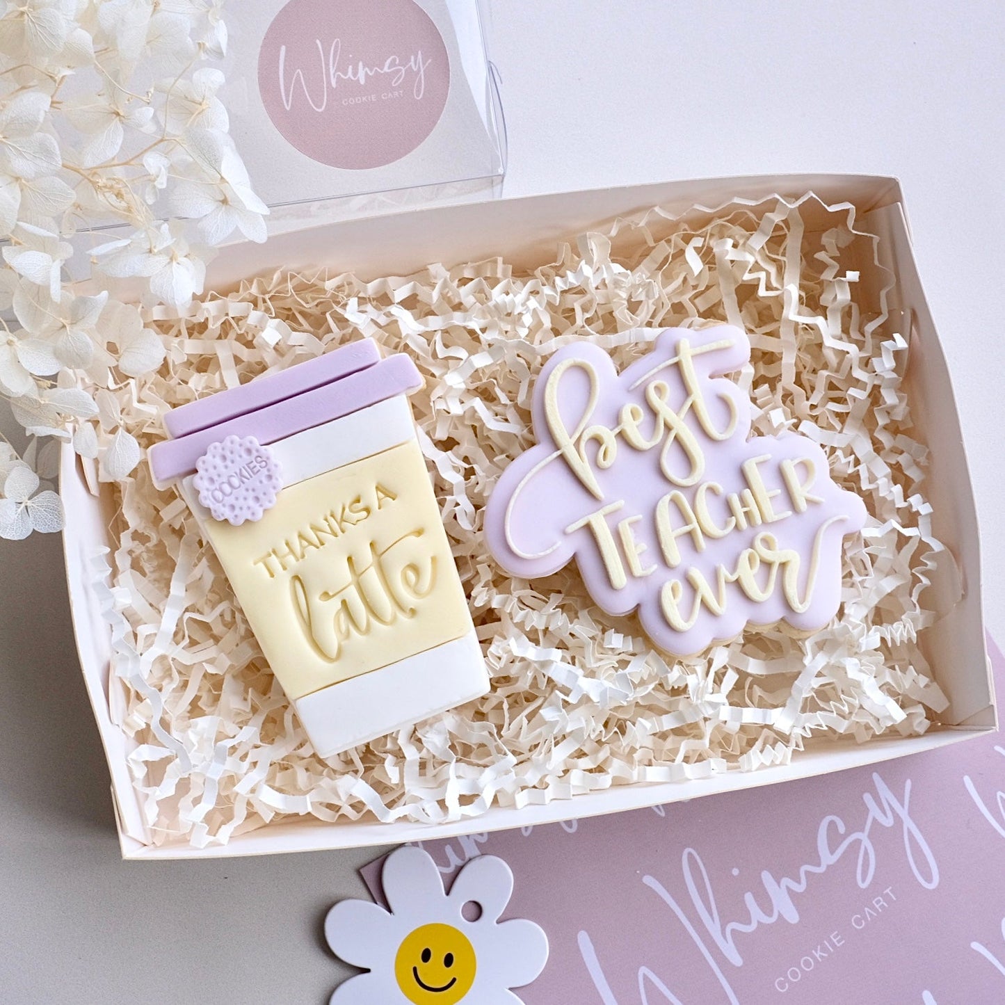 Thanks a latte | Lilac - Whimsy Cookie CartWhimsy Cookie CartThanks a latte | Lilac