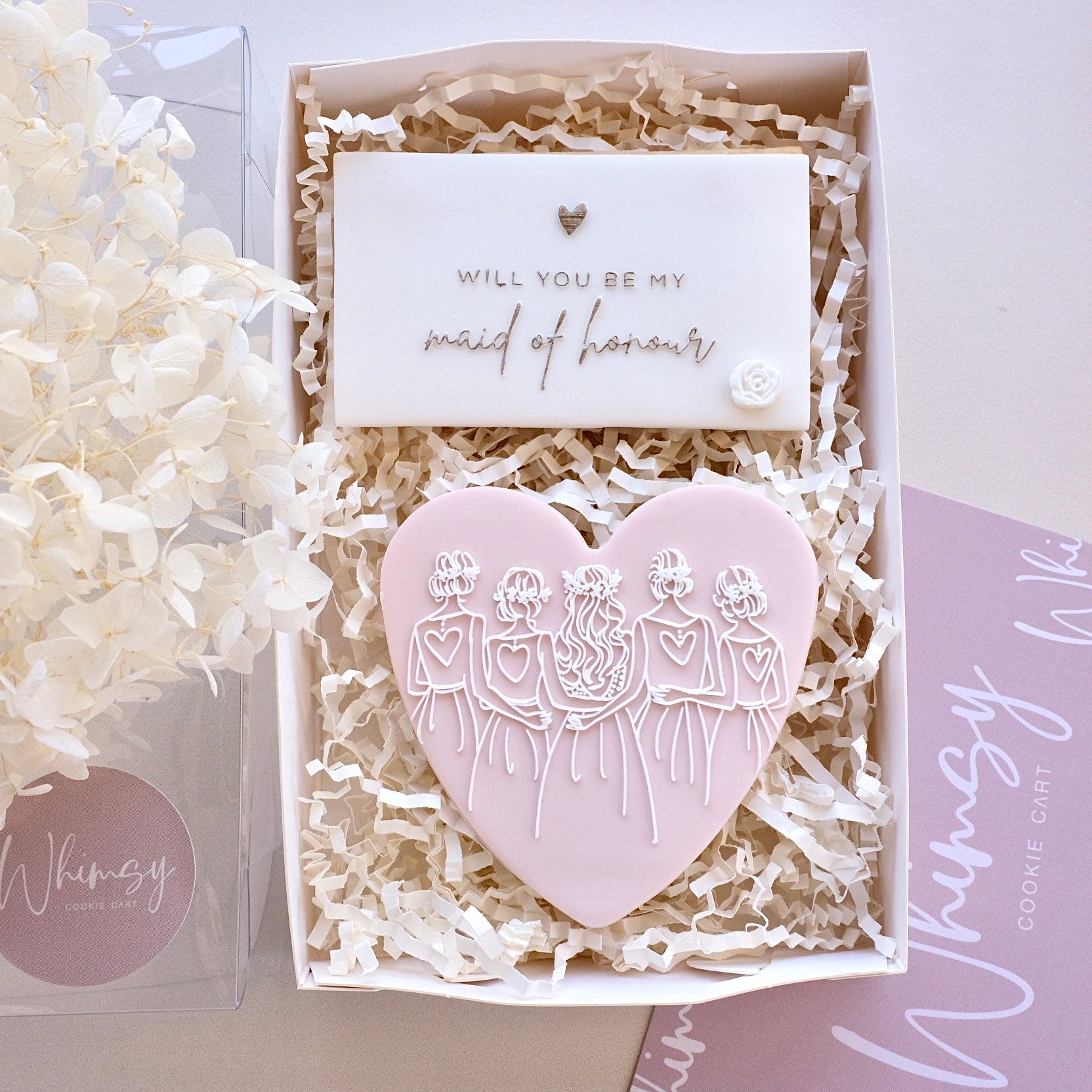 Will you be my Maid of Honour | 2 pack - Whimsy Cookie CartWhimsy Cookie CartWill you be my Maid of Honour | 2 pack