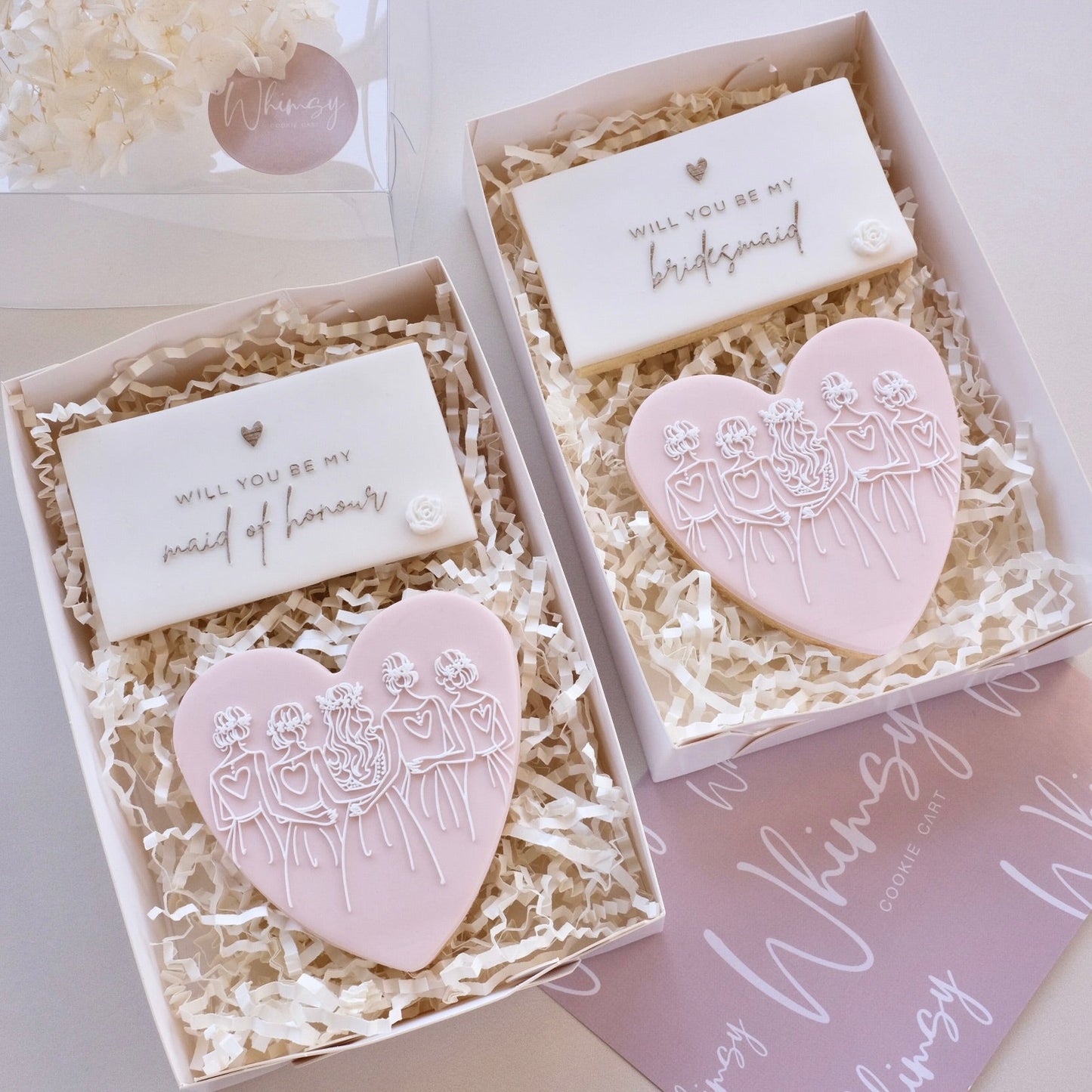Will you be my Maid of Honour | 2 pack - Whimsy Cookie CartWhimsy Cookie CartWill you be my Maid of Honour | 2 pack